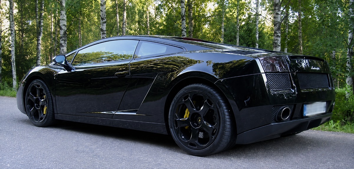 Lamborghini Gallardo avec ProShield Dark Smoke de Soyafilm